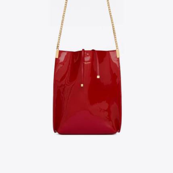 유럽직배송 입생로랑 SAINT LAURENT suzanne small hobo bag in patent leather 6364980UF1J6805