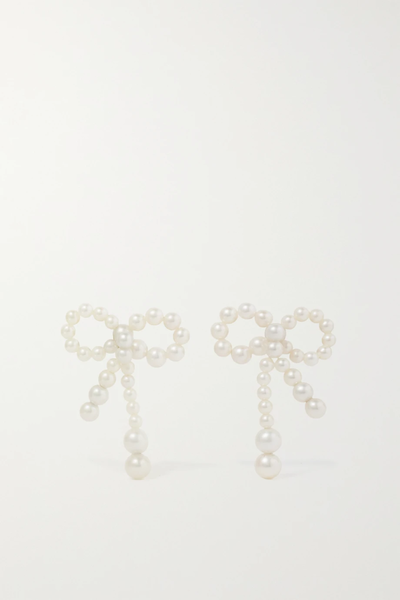 유럽직배송 소피빌리브라헤 귀걸이 SOPHIE BILLE BRAHE Rosette de Perles 14-karat gold pearl earrings 1647597277616678