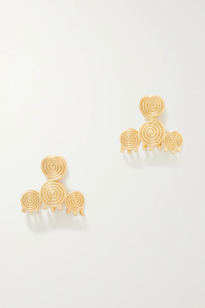 유럽직배송 컬트가이아 CULT GAIA Zelma set of two gold-tone claw clips 42247633208373655
