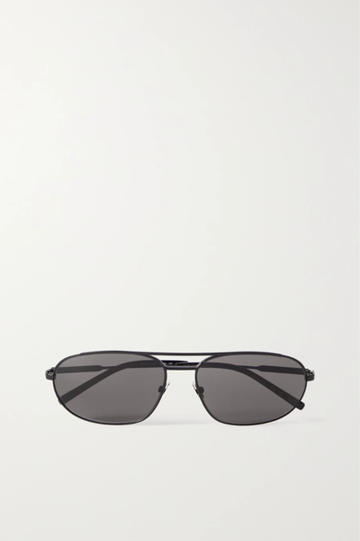 유럽직배송 생로랑 선글라스 SAINT LAURENT EYEWEAR Round-frame metal sunglasses 1647597289029325