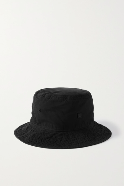 유럽직배송 아크네스튜디오 버킷햇 ACNE STUDIOS Appliquéd cotton-twill bucket hat 1647597291702633
