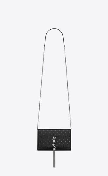 유럽직배송 입생로랑 케이트 숄더백 SAINT LAURENT kate tassel chain wallet in leather with studs 707718AAA6F1000