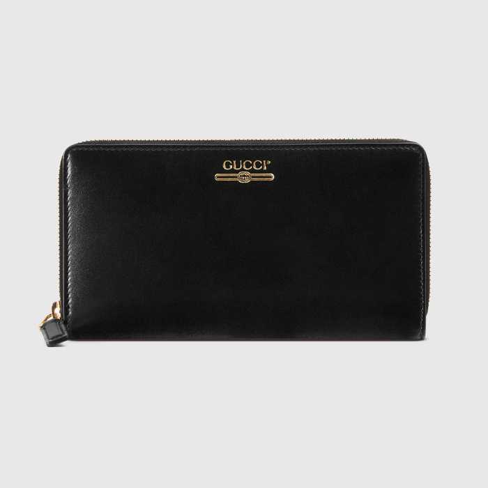유럽직배송 구찌 GUCCI Leather zip around wallet with Gucci logo 5475910YA0G1000
