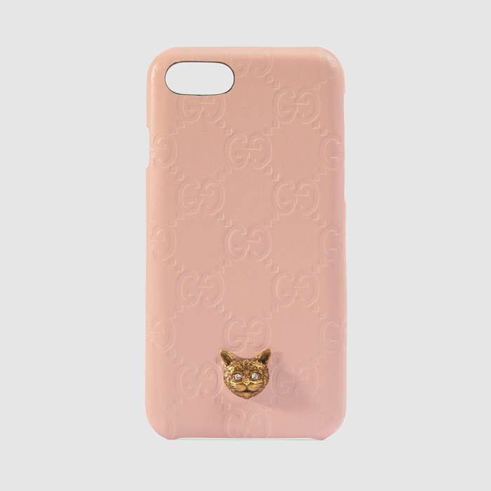 유럽직배송 구찌 GUCCI iPhone 8 case with cat 548067DMTFT5877