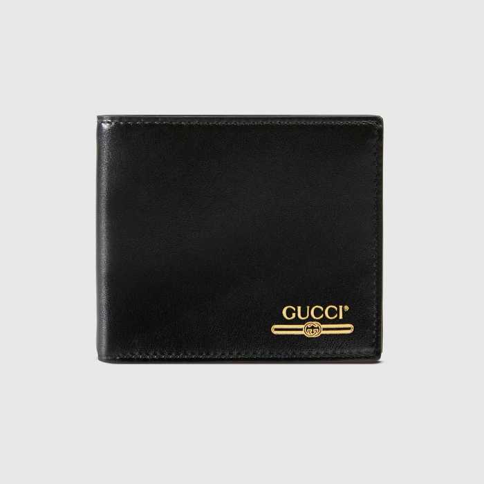 유럽직배송 구찌 GUCCI Leather wallet with Gucci logo 5475850YA0G1000