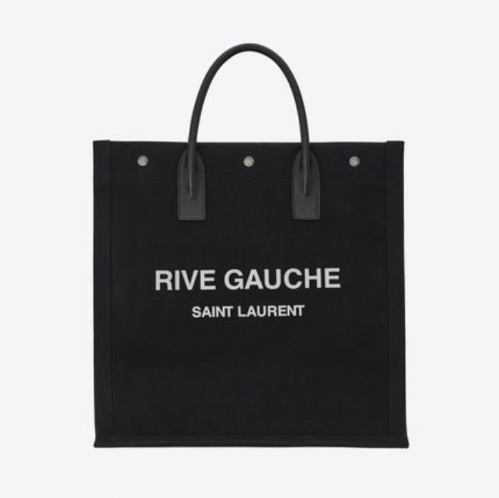 유럽직배송 입생로랑 SAINT LAURENT RIVE GAUCHE n/s shopping bag in cotton 63168296N9E1070