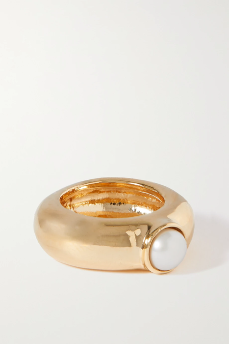 유럽직배송 엘리우 반지 ÉLIOU Juliette gold-plated pearl ring 16114163150656620