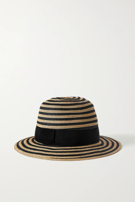 유럽직배송 에레스 ERES Juliette grosgrain-trimmed striped straw hat 25185454455661084
