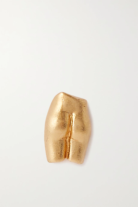 유럽직배송 ANISSA KERMICHE Le Derrière gold-plated single earring 16114163151002909
