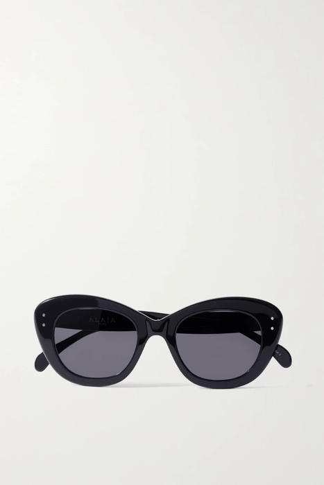 유럽직배송 알라이아 선글라스 ALAÏA Cat-eye studded acetate sunglasses 27086482324299721