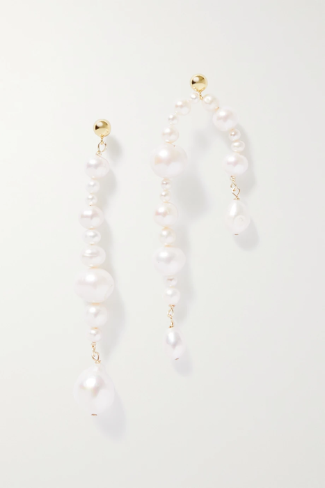 유럽직배송 엘리우 귀걸이 ÉLIOU Tima gold-filled pearl earrings 27086482324391032