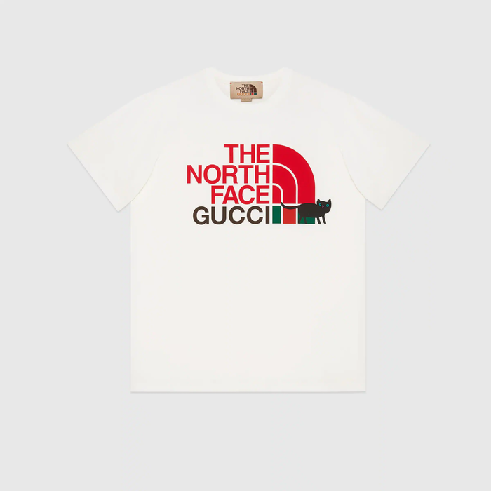 유럽직배송 구찌 GUCCI Gucci - The North Face x Gucci T-shirt 615044XJDTF9095