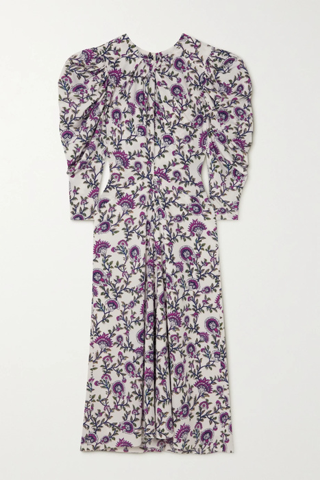 유럽직배송 이자벨마랑 원피스 ISABEL MARANT Baga floral-print silk-blend midi dress 25185454455638609