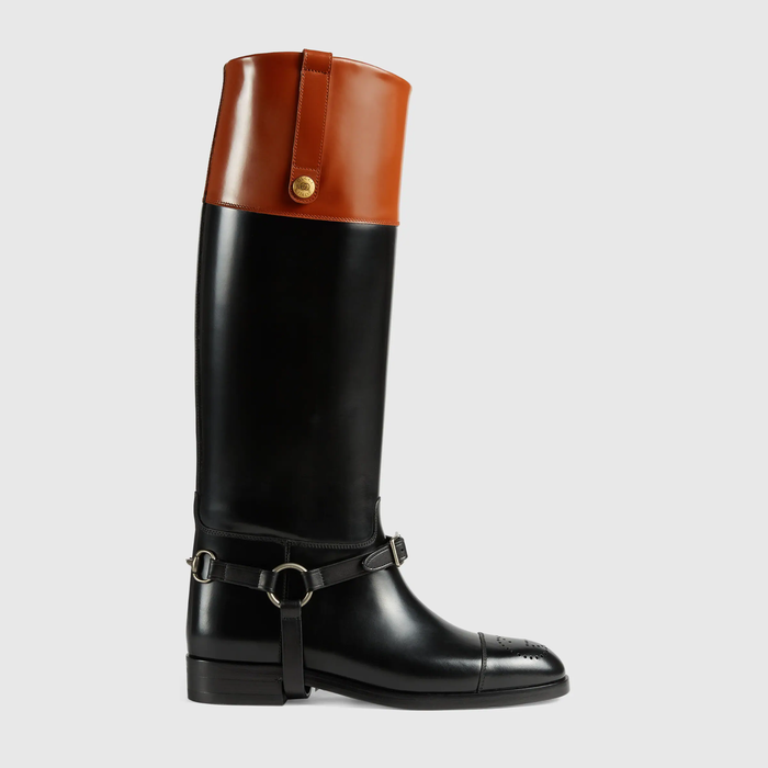 유럽직배송 구찌 롱부츠 GUCCI Gucci Knee-high boot with harness 674670DS8J01079