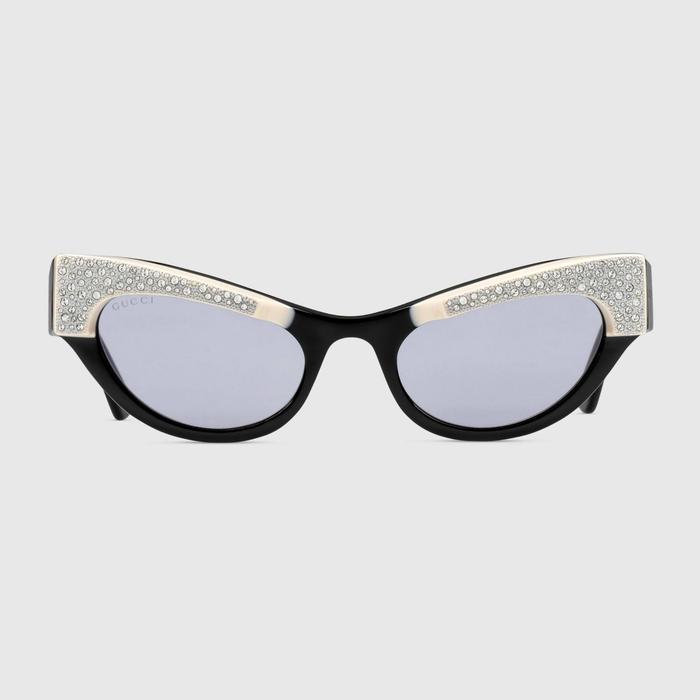 유럽직배송 구찌 GUCCI Gucci Cat-eye frame sunglasses 691320J07421053