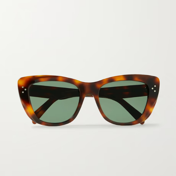 셀린느 선글라스 CELINE EYEWEAR Cat-eye tortoiseshell acetate sunglasses 38063312420817863