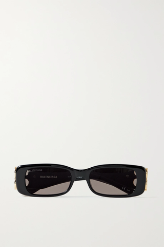 유럽직배송 발렌시아가 선글라스 BALENCIAGA EYEWEAR Dynasty square-frame acetate and gold-tone sunglasses 38063312420069654