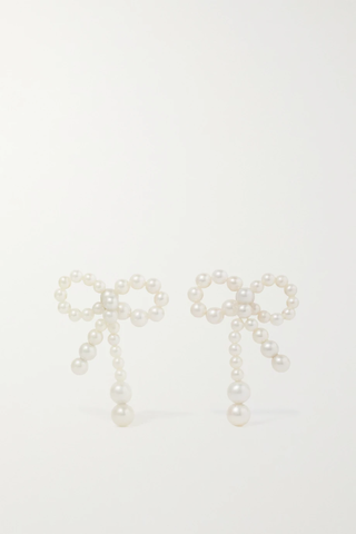 유럽직배송 소피빌리브라헤 귀걸이 SOPHIE BILLE BRAHE Rosette de Perles 14-karat gold pearl earrings 1647597277616678