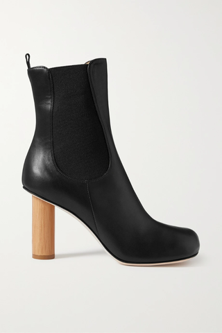 유럽직배송 어웨이크모드 앵클부츠 A.W.A.K.E. MODE Ariana leather and wood ankle boots 11452292646436165