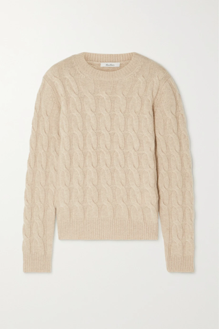 유럽직배송 막스마라 스웨터 MAX MARA Edipo cable-knit cashmere sweater 38063312420424870