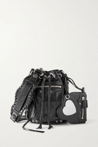 유럽직배송 발렌시아가 버킷백 BALENCIAGA Le Cagole Xs studded crinkled-leather bucket bag 1647597282982064