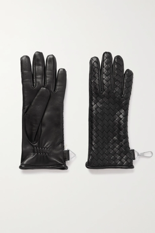 유럽직배송 보테가베네타 BOTTEGA VENETA Intrecciato leather gloves 1647597285283597