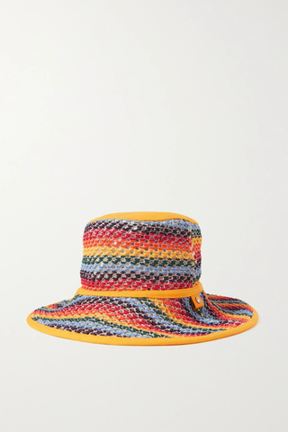 유럽직배송 랙앤본 버킷햇 RAG &amp; BONE Striped crocheted cotton-blend bucket hat 43769801096213078