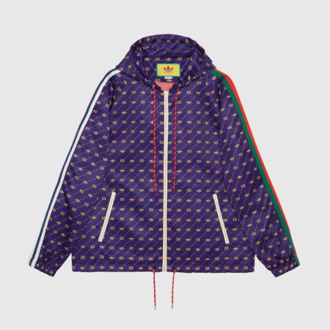 유럽직배송 구찌 자켓 GUCCI adidas x Gucci Trefoil print jacket 691428ZAJCZ7281