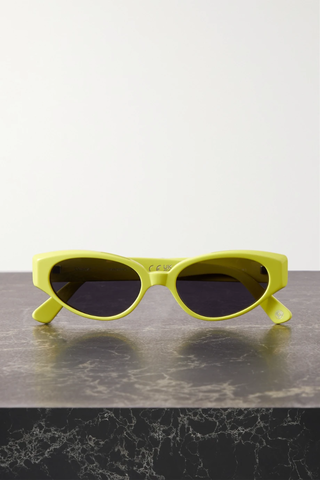 유럽직배송 KIMEZE Gabriel oval-frame acetate sunglasses 1647597285342533
