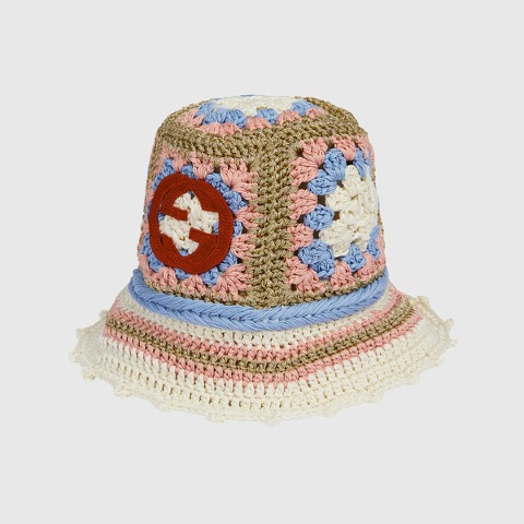 유럽직배송 구찌 GUCCI Lovelight crochet hat with Interlocking G 7123413HAM08078