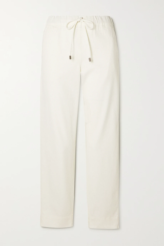 유럽직배송 막스마라 팬츠 MAX MARA Terreno cropped stretch-cotton straight-leg pants 42247633209110203