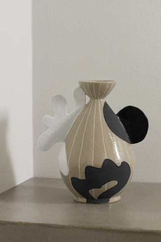 유럽직배송 MARLOE MARLOE Vela glazed stoneware vase 46376663162563422